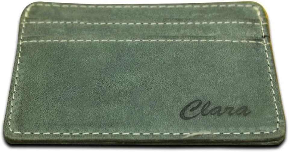 Real Leather Wallet Card Holder Real Leather Wallet Card Holder - Image 3