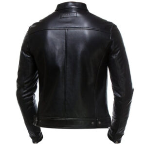 Braquo Eddy Caplan Black Leather Jacket
