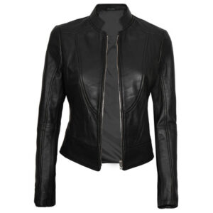 Bridget Moynahan Robot Leather Jacket
