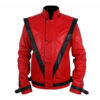 Michael Jackson Thriller Leather Jacket Michael Jackson Red Leather Jacket