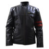 Death Sentence Black Leather Jacket Brendan Nick Hume