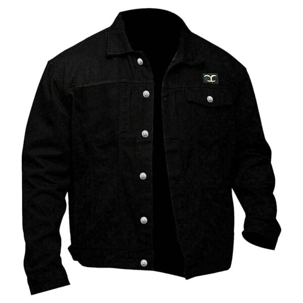 Mens Western Black Cowboy Jacket