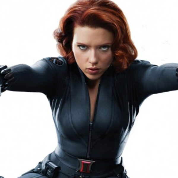 The Avengers Black Widow Leather Jacket