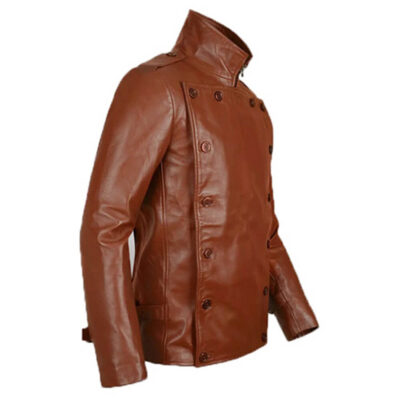 The Rocketeer Brown Leather Jacket Bill Clifford