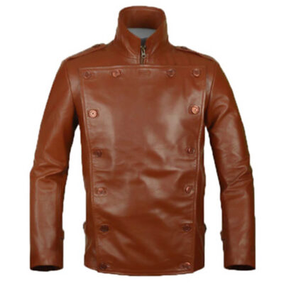 The Rocketeer Brown Leather Jacket Bill Clifford