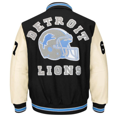 Detroit Lions Jacket Beverly Hills Cop Leather Jacket Detroit Lions Wool Jacket Beverly Hills Cop Wool Varsity Jacket