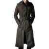 Wasteland Steampunk Trench Leather Coat