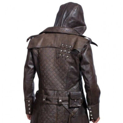 Assassin's Creed Syndicate Leather Coat Jacob Frye Brown Leather Coat Jacob Frye Assassin's Creed Syndicate Video Game Leather Coat