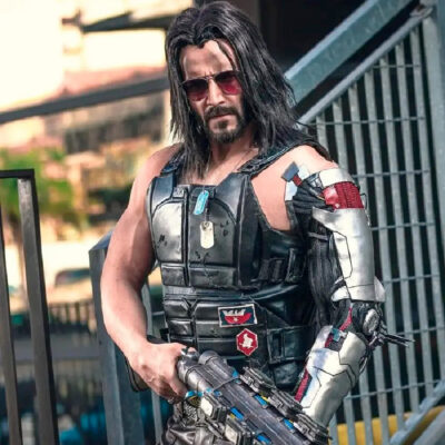 Cyberpunk 2077 Johnny Silverhand Vest Cyberpunk 2077 Game Vest