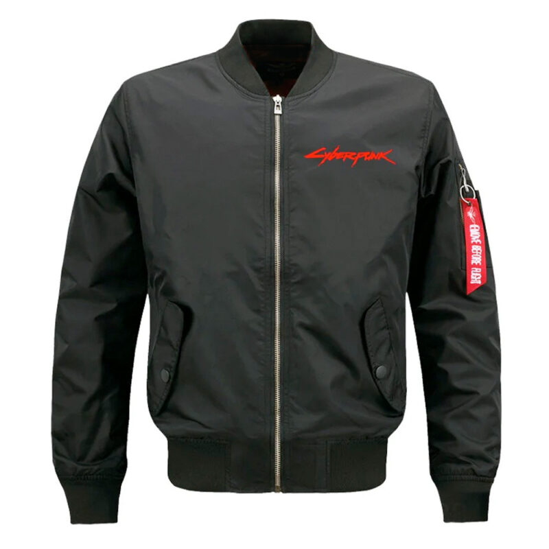 Cyberpunk 2077 Samurai Bomber Jacket - Clara Leather Jackets