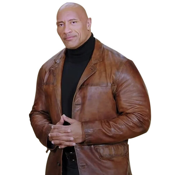 Dwayne Johnson Red Notice Leather Jacket Movie Leather Jacket