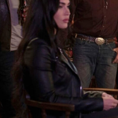 Megan Fox The Expendables 4 Jacket Womens Black Biker Jackets