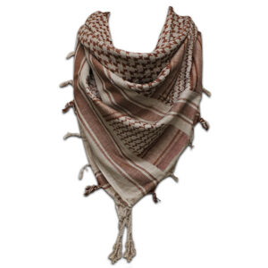 100% Cotton Shemagh Scarf Arab Palestinian Keffiyeh Military Tactical Desert Head Neck Wrap Unisex for both Men and Women