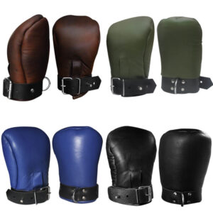 Black Leather Mitts Restraints Gloves Black Leather Mitts Gloves Padded Restraints Bondage Red Leather Mitts Padded Bondage Gloves Leather Accessories