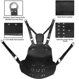 Genuine Leather Heavy Duty Sex Swing Hammock Bondage Adult Fun