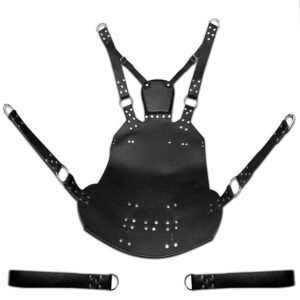 Genuine Leather Heavy Duty Sex Swing Hammock Bondage Adult Fun