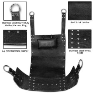 Heavy Bondage Leather Sex Swing Sling Hammock Fun Room Play