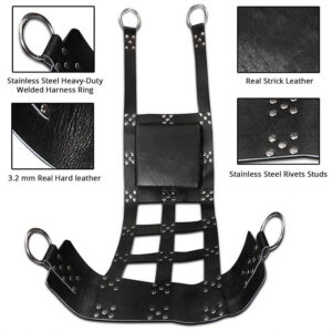 Leather Sex Swing Adult Strict Hammock Heavy Duty Bondage Hammock Adult Leather VIP Strict Sex Restraints