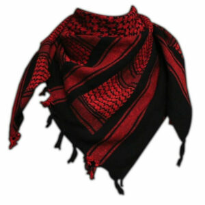 100% Cotton Shemagh Scarf Arab Palestinian Keffiyeh Military Tactical Desert Head Neck Wrap Unisex for both Men and Women