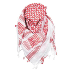100% Cotton Shemagh Scarf Arab Palestinian Keffiyeh Military Tactical Desert Head Neck Wrap Unisex for both Men and Women
