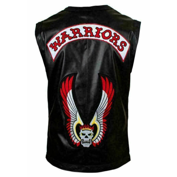 The Warriors Movie Biker Leather Vest