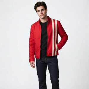 Mens Vintage Speedway Slim Cotton Jacket