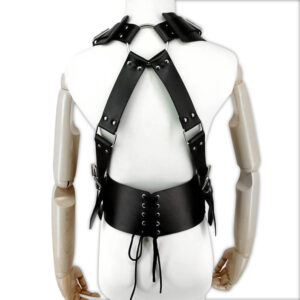 Men's Body Chest Leather Harness Belt Fashion Bondage Punk Bust Shoulder Strap