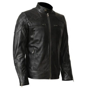 Men's Black Leather Jacket