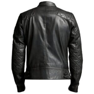 Men's Black Leather Jacket