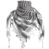 Palestinian Keffiyeh UK White Scarf Shemagh Unisex