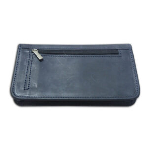 Real Vintage Leather Tobacco Pouch UK Vintage Blue