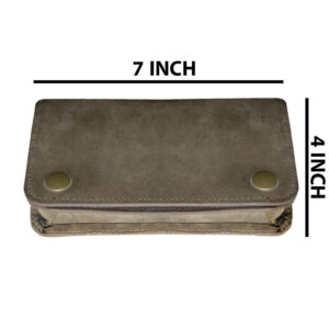 Real Vintage Leather Tobacco Pouch UK Vintage Brown