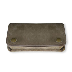 Real Vintage Leather Tobacco Pouch UK Vintage Brown