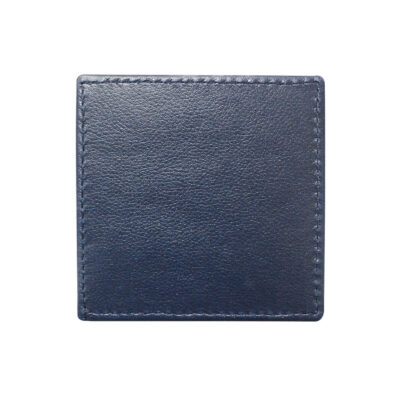 Square Tea Leather Coasters Pack Of 6 With Holder For Bar, Home, Office, Non-slip, Heat Resistant Coasters, Bar Coasters, Drink Coasters