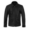 Jason Bateman Black Leather Jacket