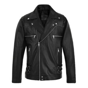 Lebron James Black Leather Jacket