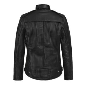 Nicholas Hoult Biker Leather Jacket