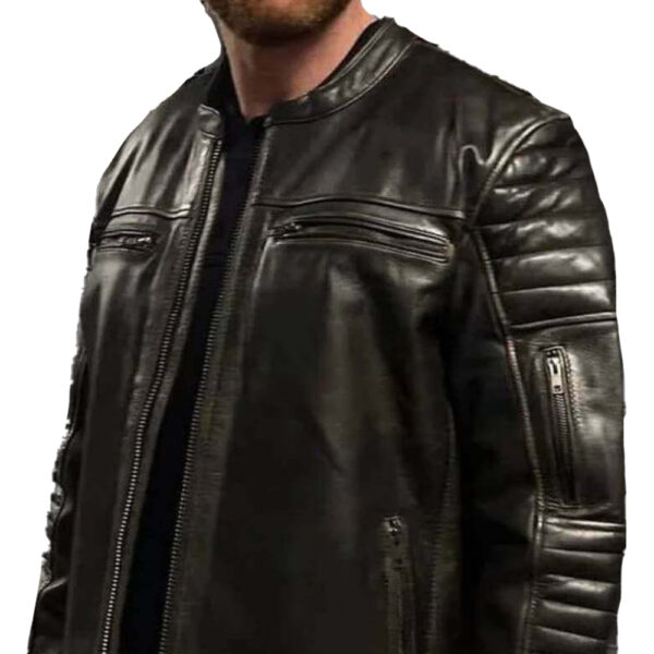 AEW Jon Moxley Motorcycle Leather Jacket