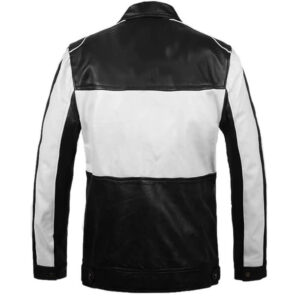 Men Halloween Black White Jacket