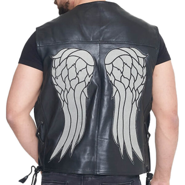 Daryl Dixon Angel Wings Halloween Vest