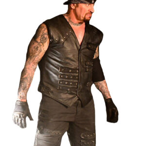 The Undertaker Boneyard Match Black Vest