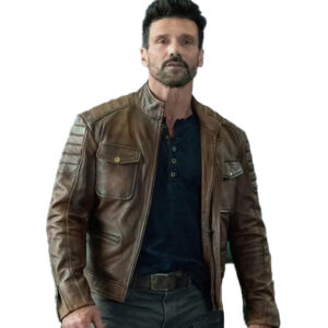 Boss Level Frank Grillo Leather Jacket