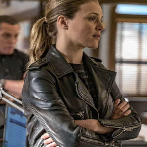 Chicago P.D Hailey Upton Leather Jacket