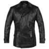 Doctor Who Black Leather Coat
