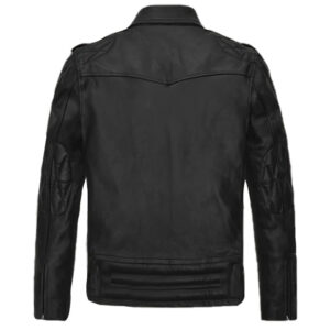 Men’s Black Leather Jacket – Stylish & Sleek