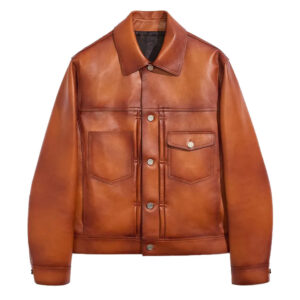 Mike Epps Brown Leather Jacket