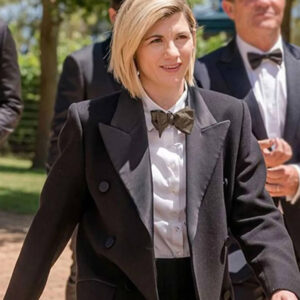 13th Doctor Who Jodie Whittaker Black Coat