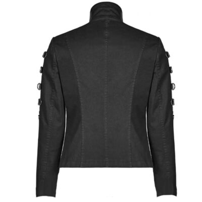 Men’s Punk Gothic Cotton Jacket – Bold Style