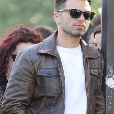 Men's Brown Leather Jacket