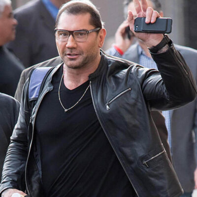 Dave Bautista Black Jacket